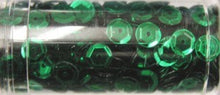 Gutermann pailletten 6mm cup groen 9 gr