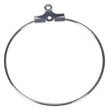 Oorhanger creool 30mm st.steel. p.p