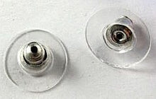 Kunststof oorsteker achterkant 6x11mm p.p