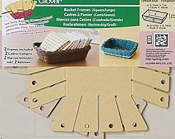 Clover frame voor vierkant mandje 2st.