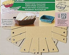 Clover frame voor vierkant mandje 2st.