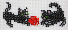 Borduurpakket spelende katjes 4x9cm