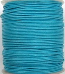 Waxcord 0,5mm  turkoois 5meter