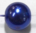Glasparel 12mm blauw streng ca 70st.