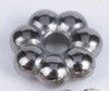 Tussenkraal 5mm bloemvorm gunmetal 50st.
