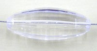 Kunststof facetkraal 13x12mm transparant 2stuks