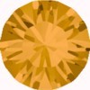 Swarovski similisteen topaasbruin 2mm per 10