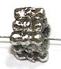 Metalen kraal blokje 5x6 mm 25 stuks