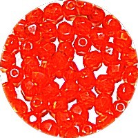 facetkraal 5mm oranjerood 50st