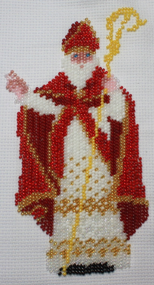 Borduurpakket Sinterklaas ca.22cm hoog