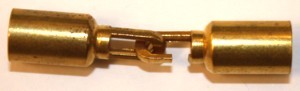 Inhaaksluiting voor 7/8mm leer goudkl.