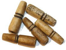 Benen kraal 25mm met 2 strepen 5st.