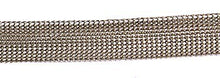 Mesh-wire bruin 12mm breed per meter