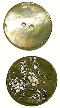Schelphanger 25mm rond grijs 5st