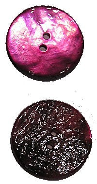 Schelphanger 25mm rond fuchsia 5st