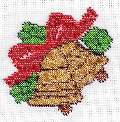 Borduurpakket klokken 11x11cm