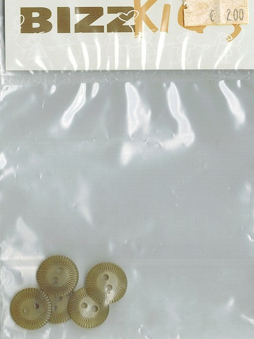 Knoop15mm geelgroen 5st