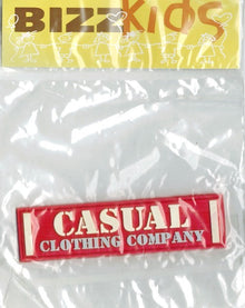 Applicatie Casual Clothing Company 80mm rood