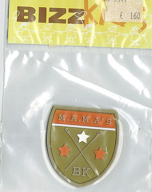 Applicatie M.A.M.A.'S vignet 45mm legergroen