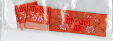Applicatie My Girk 1x20*50+2x20*20 oranje