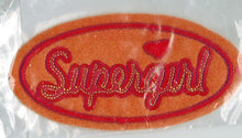 Applicatie Supergirl 11cm oranje