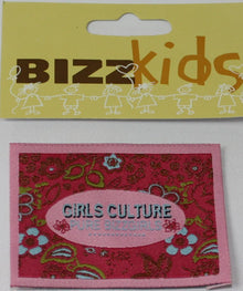 pplicatie Girls Clture 50x70mm rose