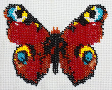 Borduurpakket dagpauwoog 11x14cm