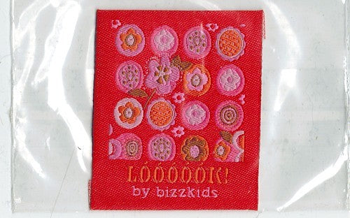 Applicatie Loooook! 45x55mm rood