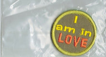 Applicatioe I am in Love 40mm rond groen