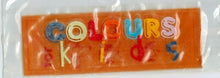 Applicatie Coulours Kids 25x75mm oranje