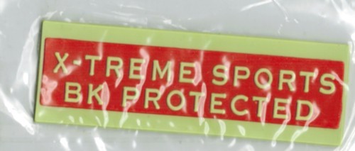 Applicatie X-treme sports 25x75mm