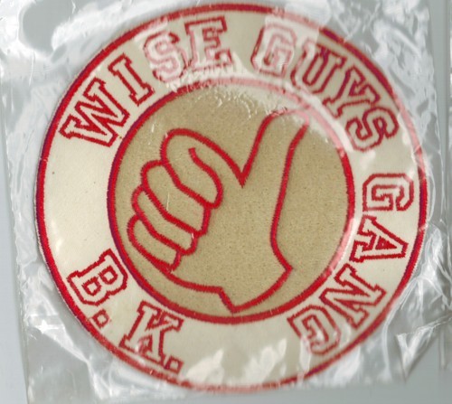 Applicatie Wise Guys Gang 13cm rond