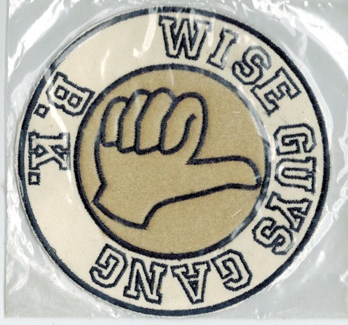 Applicatie Wise Guys Gang 13cm blauw