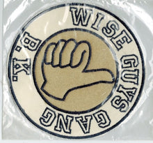 Applicatie Wise Guys Gang 13cm blauw