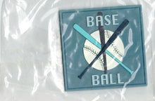 Applicatie Base Ball 50mm blauw