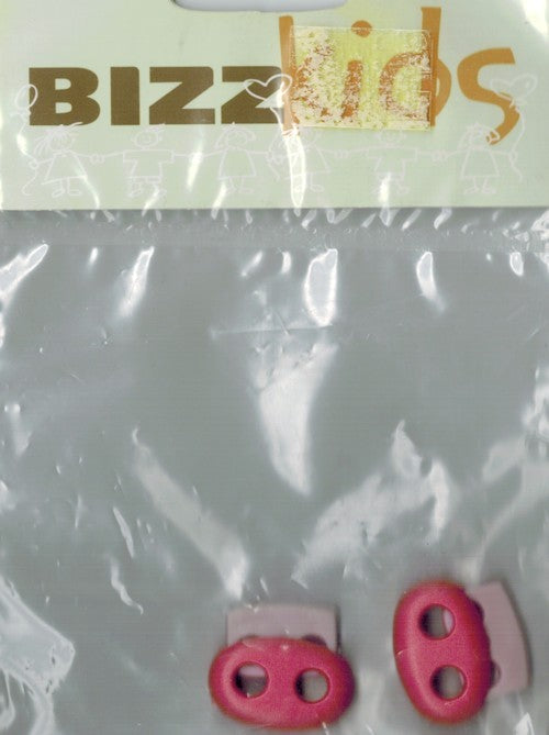 Koordstopper 24mm rood/rose 2st