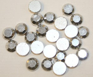 Immitatie plaksteen 4mm kristal 25st