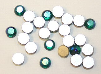 Imitatie plaksteen 5mm toermalijn blauw AB 25