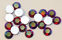 imitatie plaksteen 6.3mm toermalijn rood AB 25