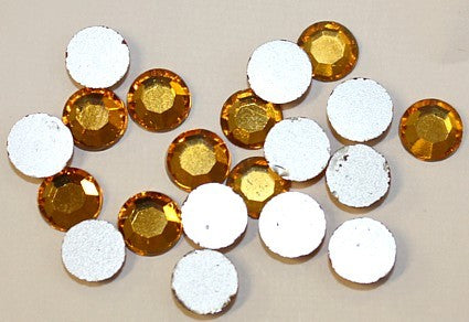 imitatie plaksteen 9mm topaas 20st