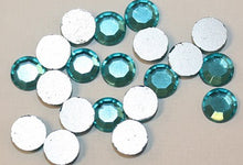 Imitatie plaksteen  9mm turkoois 20st