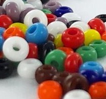 Rocailles 9/0 mix leuren 25gr.