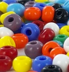Rocailles 5mm mix kleuren 25gr.