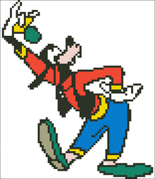 Borduurpakket Goofy 14x15cm