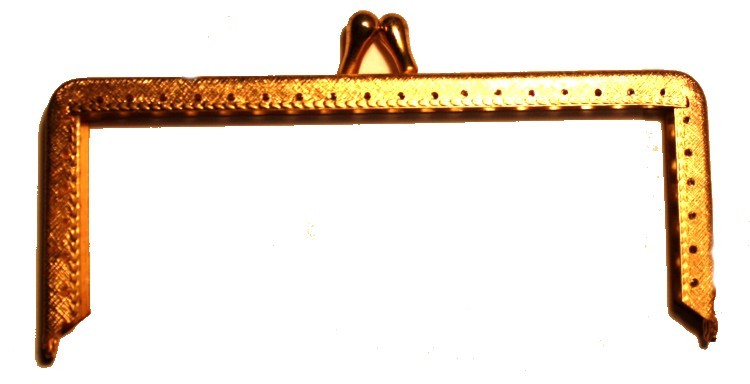 Tasbeugel 12cm recht goudkl. p. st