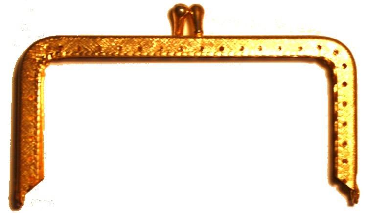 Tasbeugel 10,5cm recht goudkl. p. st