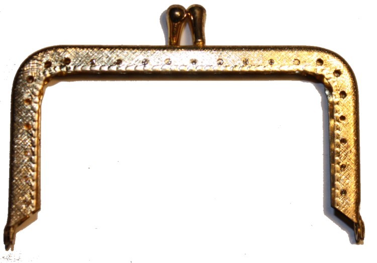 Tasbeugel 8,5cm recht goudkl. p. st