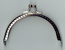 Tasbeugel 8,5cm gebogen verzilverd zonder ketting