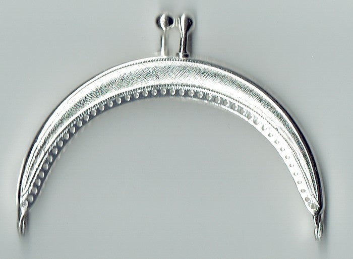 Tasbeugel 8cm zilver zonder ketting