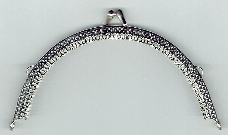 Tasbeugel 11,5cm oud zilver zonder ketting